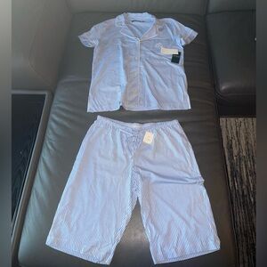 Ralph Lauren Blue Striped Pajamas